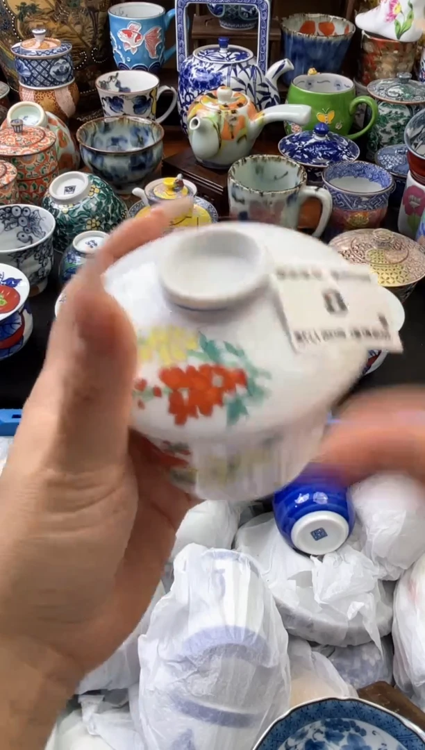 瓷片8号六六工艺品瓷器
