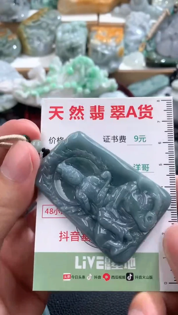 翡翠未镶嵌颈饰1