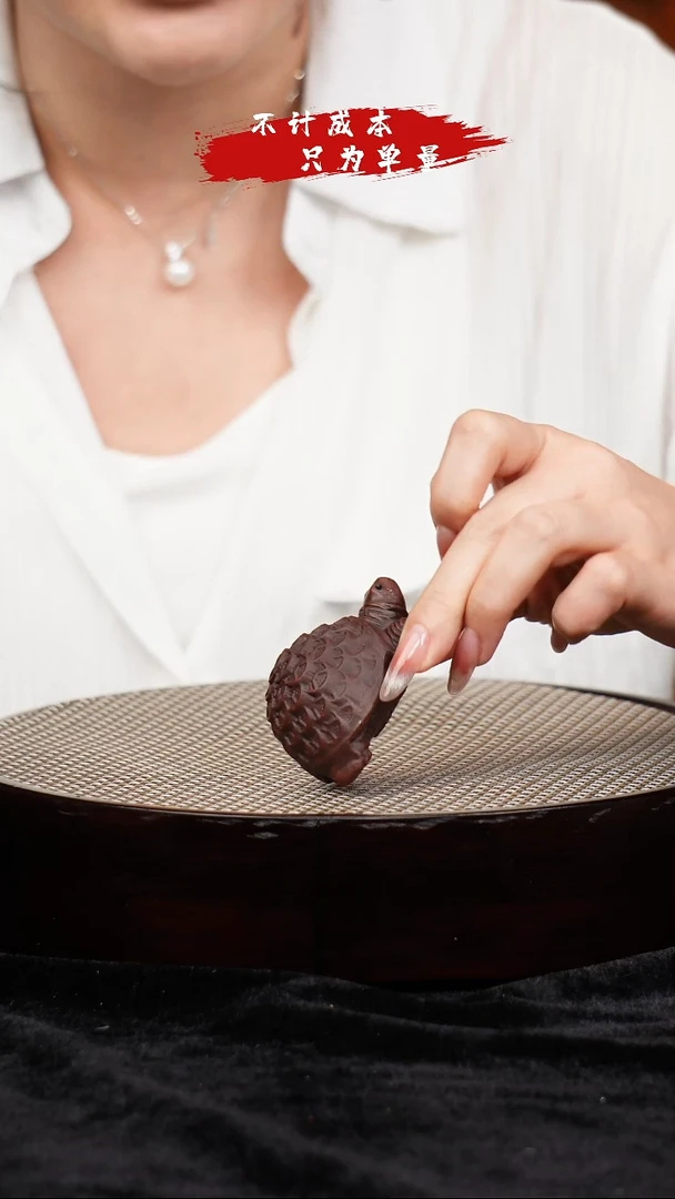 茶壶紫砂乌龟茶宠 小