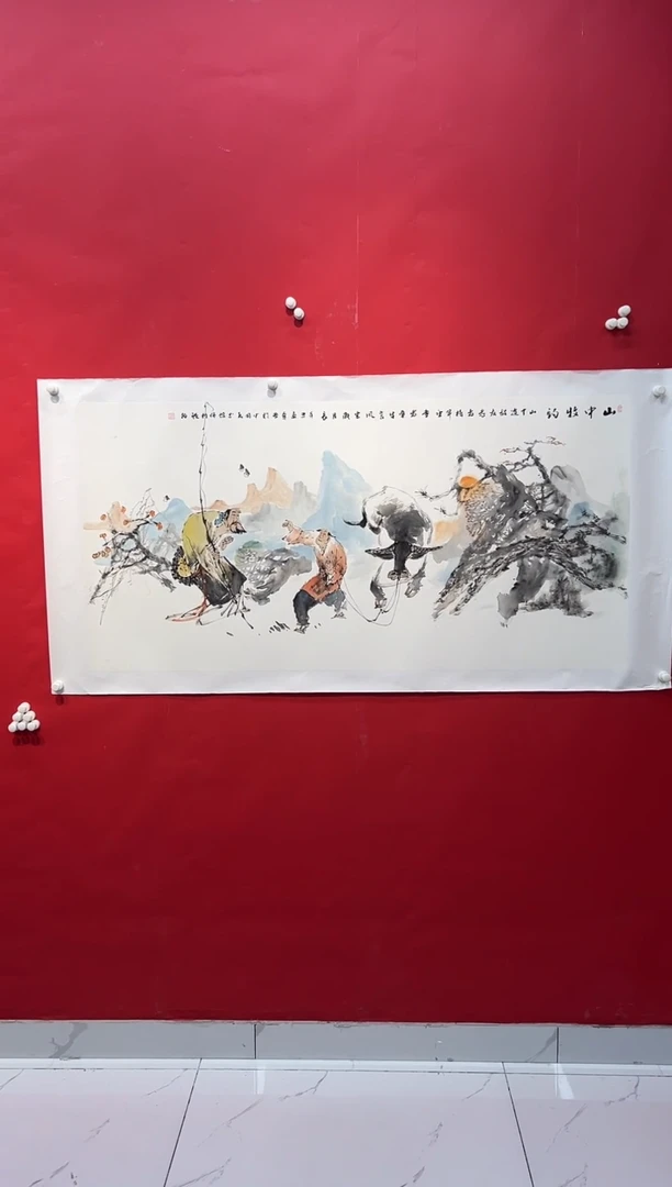国画画家陆远华纯手绘原作