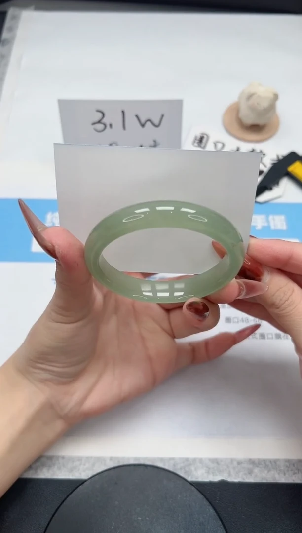 【闪购商品】石英质玉手镯未镶嵌134/东陵55.8