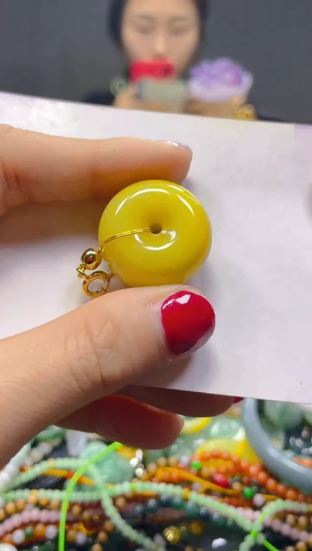 颈饰未镶嵌翡翠/Q/翡翠A货，一件也是批发价