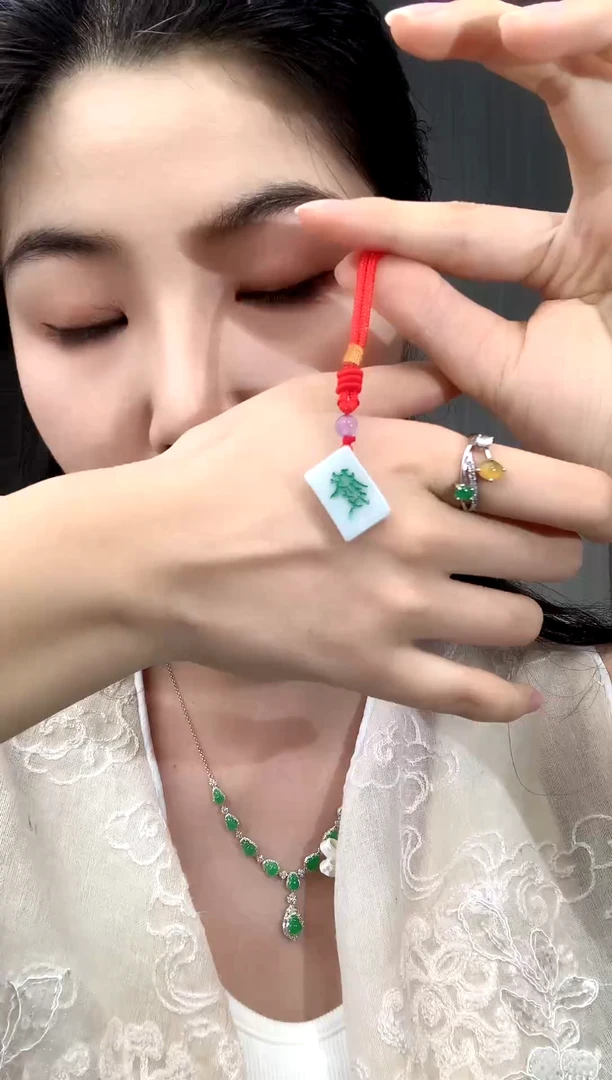 未镶嵌挂件翡翠A1 翡翠