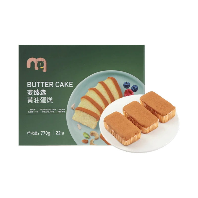 麦德龙麦臻选黄油蛋糕770g