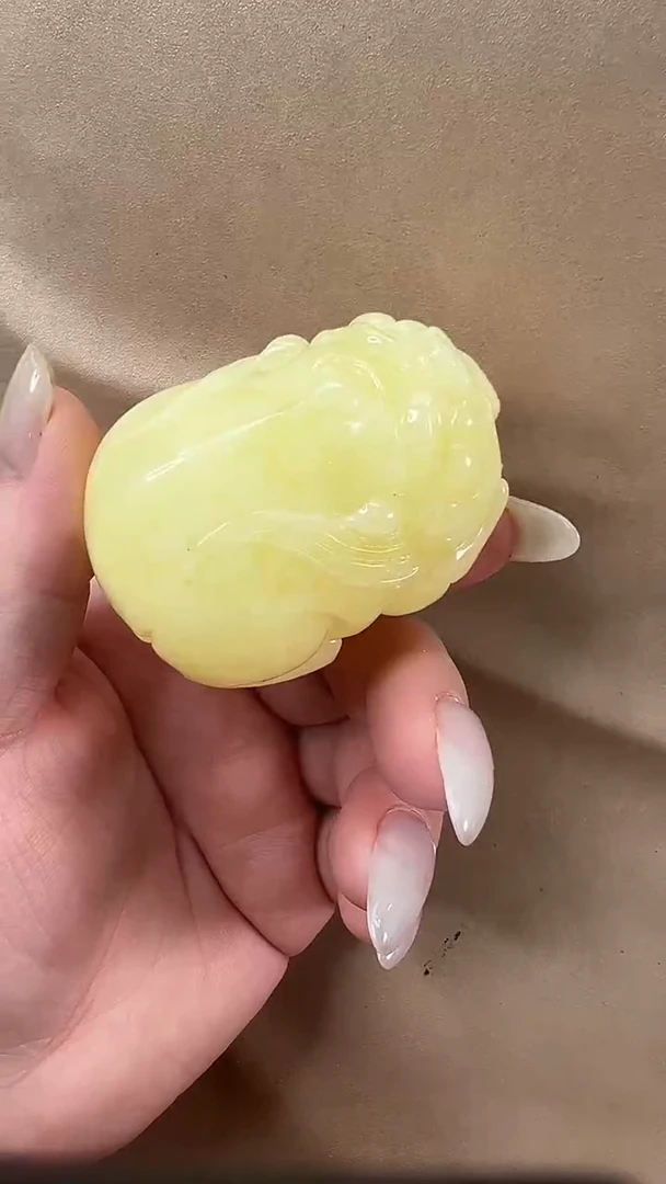 琥珀颈饰未镶嵌吊坠