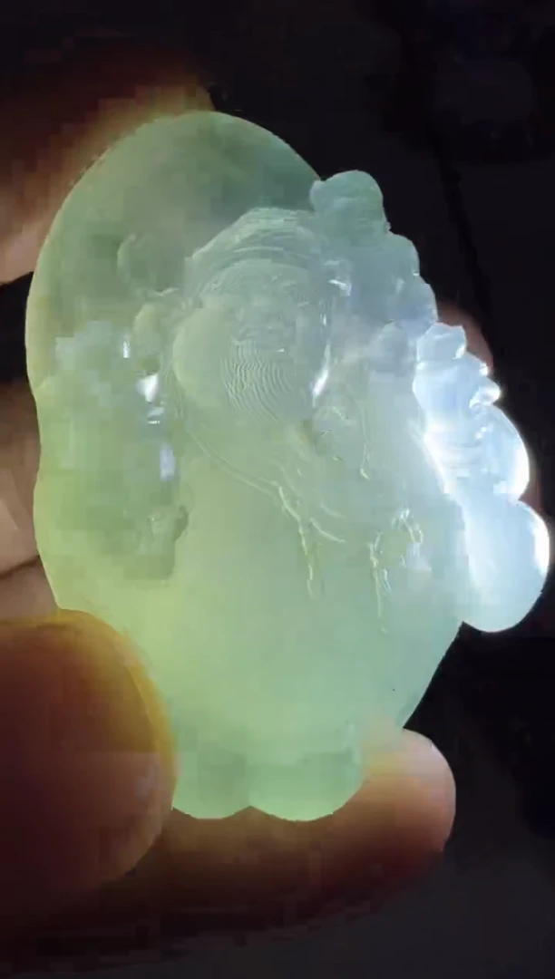 【闪购商品】定制翡翠未镶嵌财神