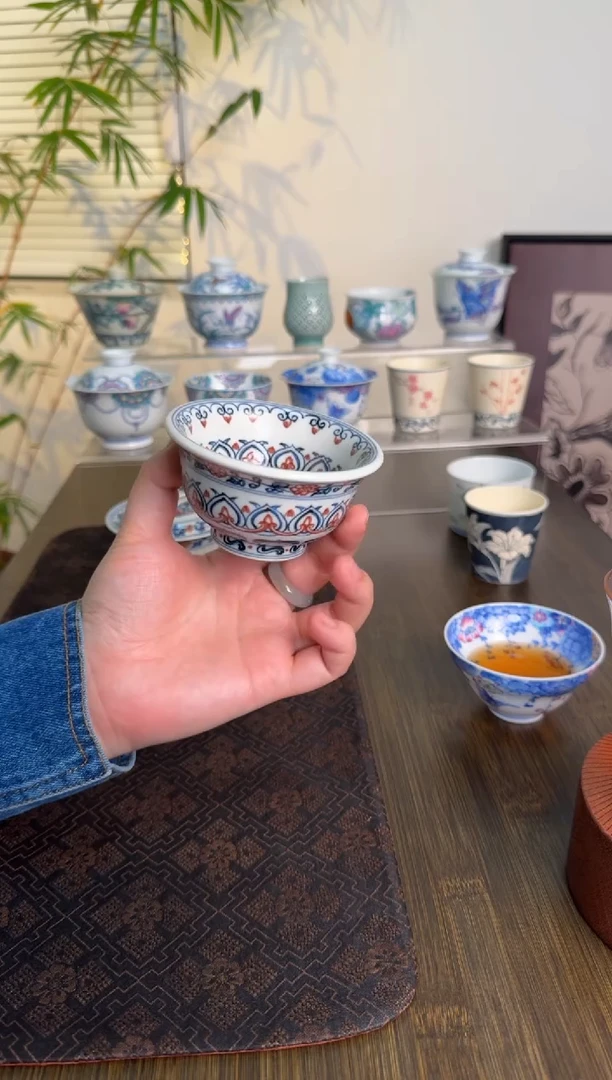 【闪购商品】景德镇手绘茶杯茶杯