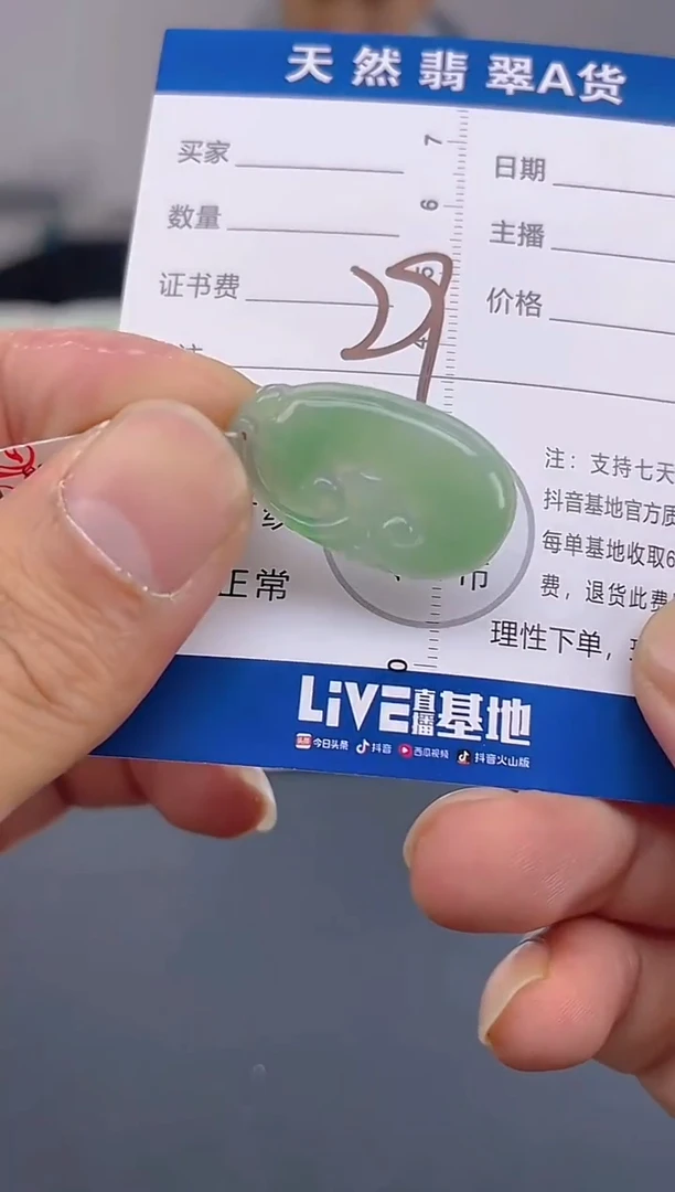 颈饰未镶嵌翡翠纯天然缅甸翡翠A货