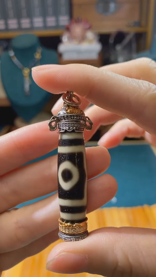 未镶嵌颈饰玛瑙/玉髓（覆膜）C08433多样性发一