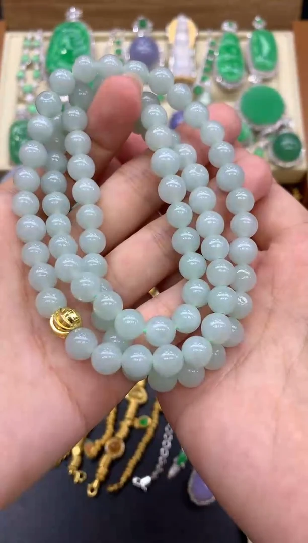 翡翠未镶嵌颈饰19-中国好珍宝