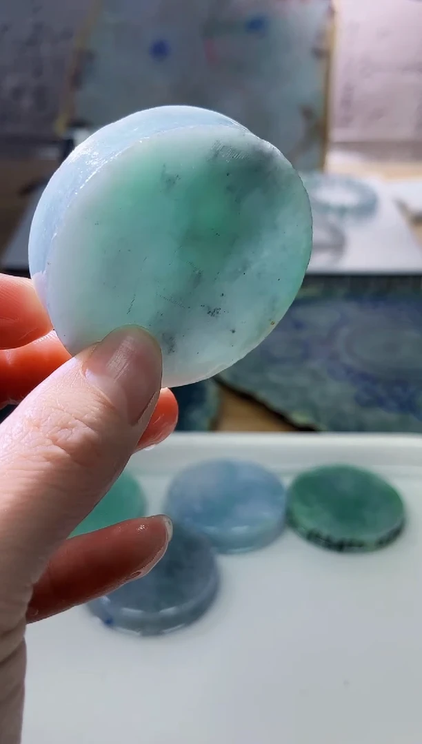 裸石翡翠天然翡翠A货石 南 707