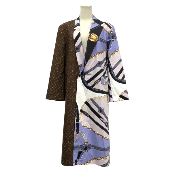 妃鱼/路易威登/棉/风衣/95新/凡1022