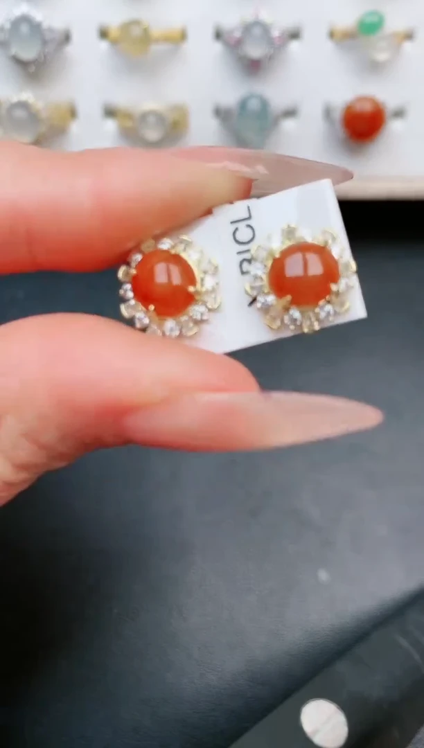 【闪购商品】翡翠戒指银S925镶嵌....