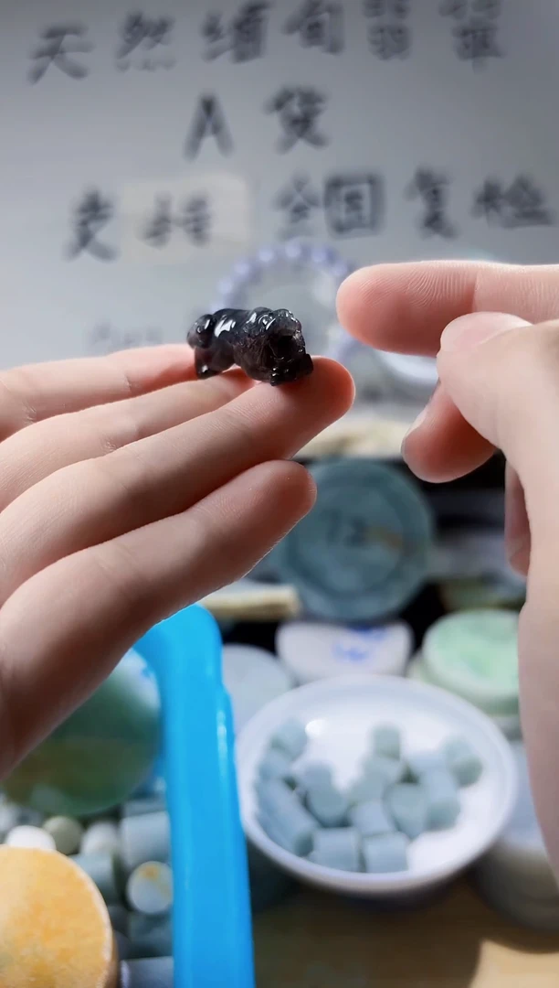 颈饰未镶嵌翡翠翡翠A货 丹 009