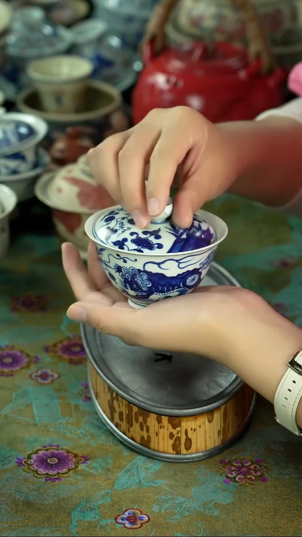 檀里村启动 炸茶具啦