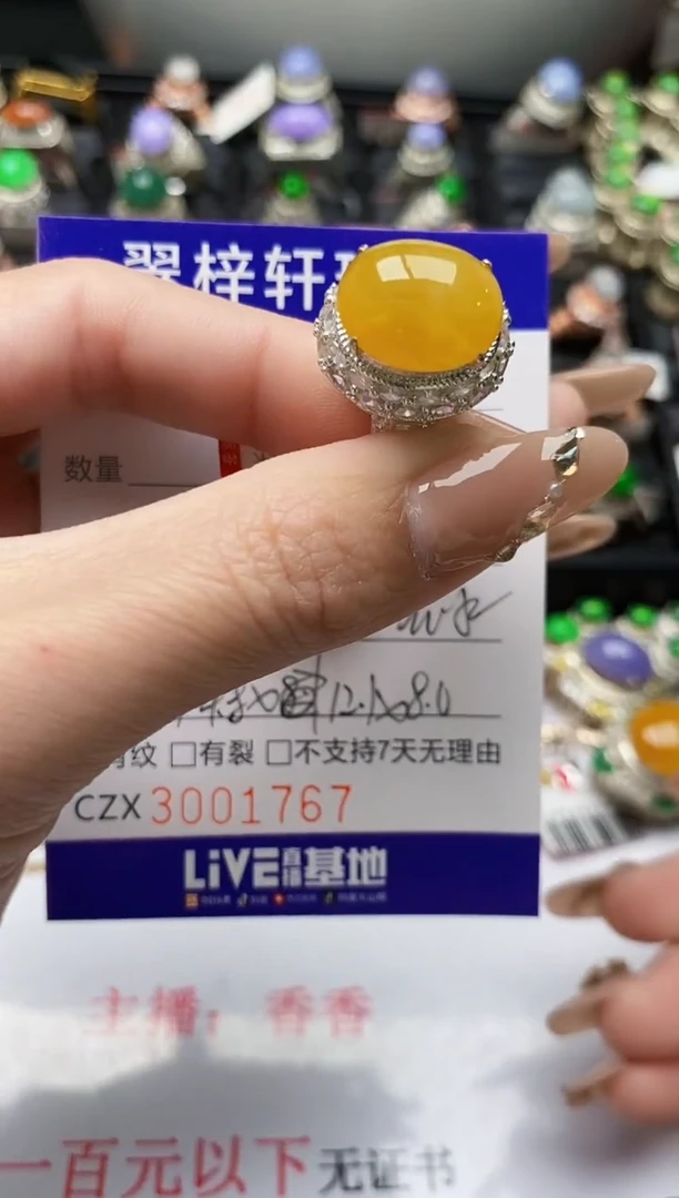 【闪购商品】翡翠戒指未镶嵌未镶嵌/1767
