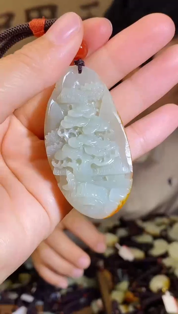 颈饰未镶嵌和田玉1