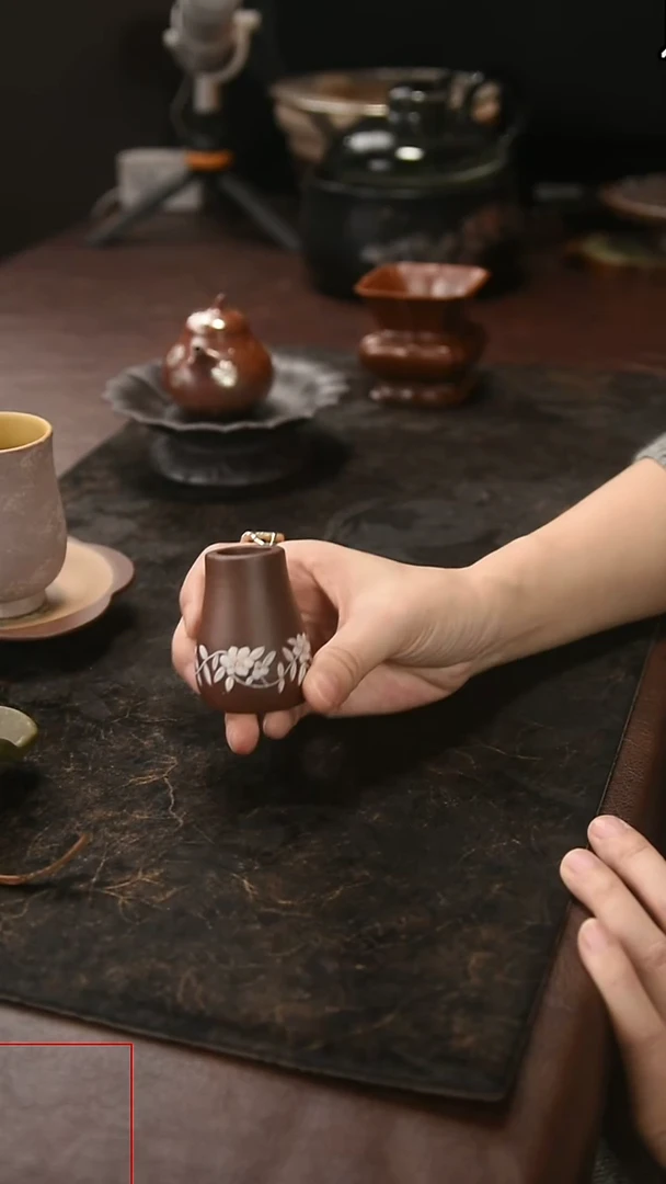 九隐茶器紫砂盖置