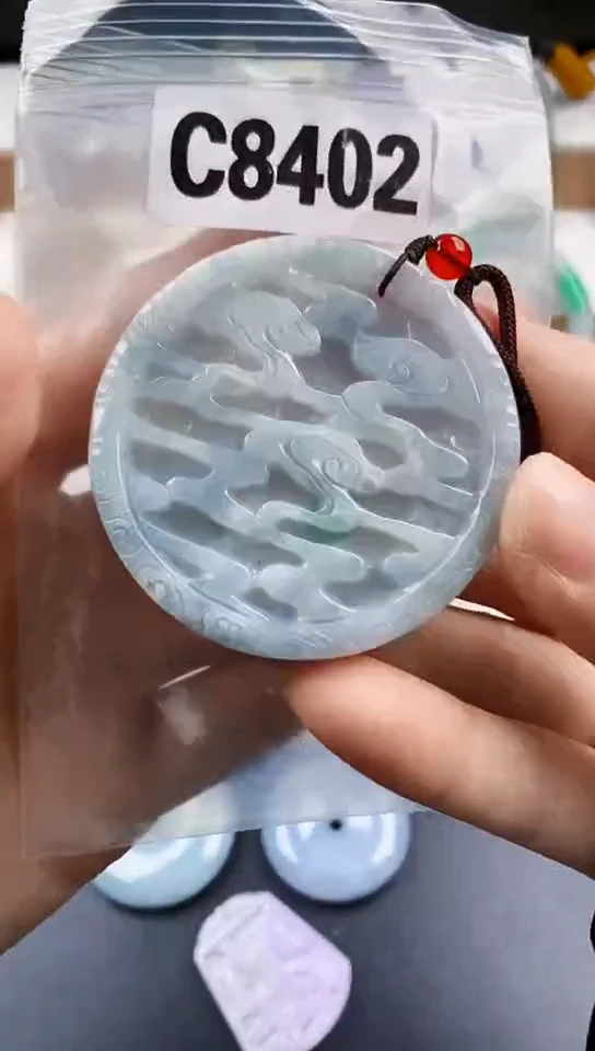 颈饰未镶嵌翡翠天然翡翠吊坠挂件