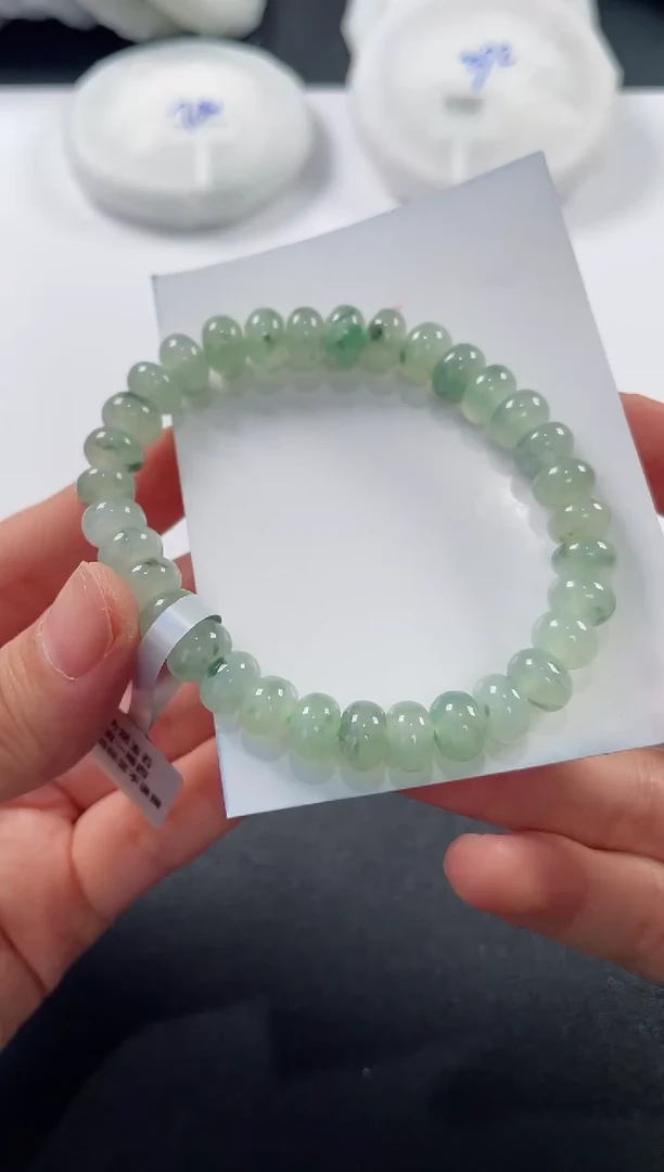 未镶嵌手串翡翠基地发货H 2517