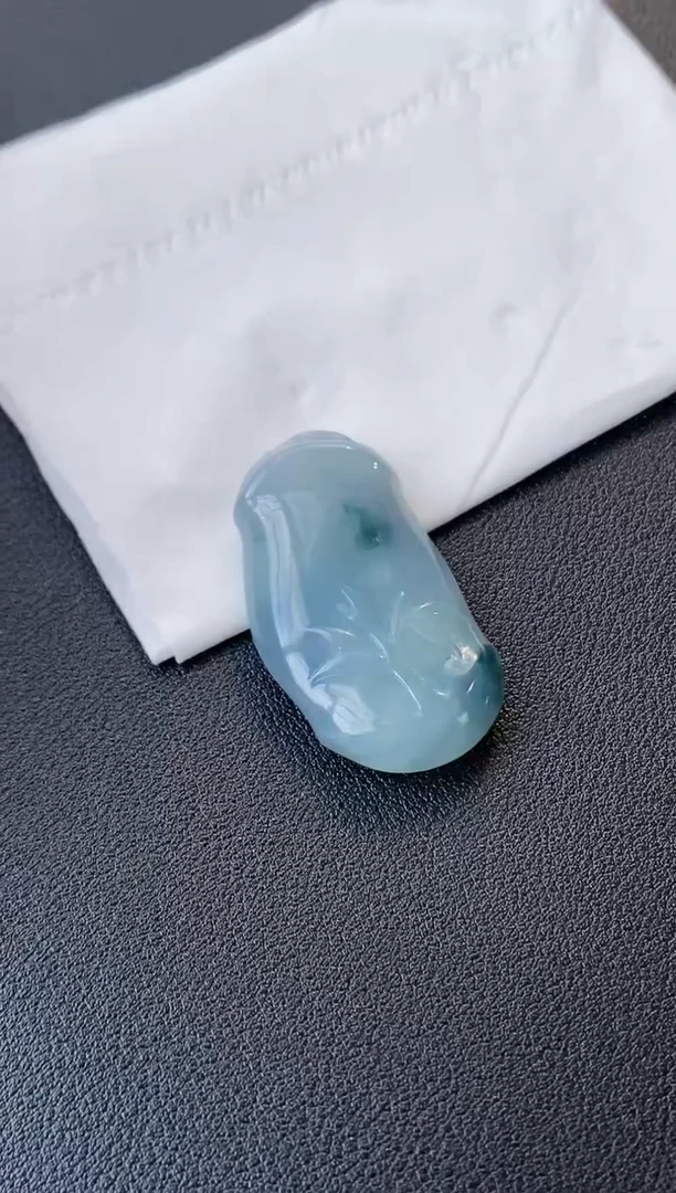 未镶嵌定制翡翠竹节吊坠