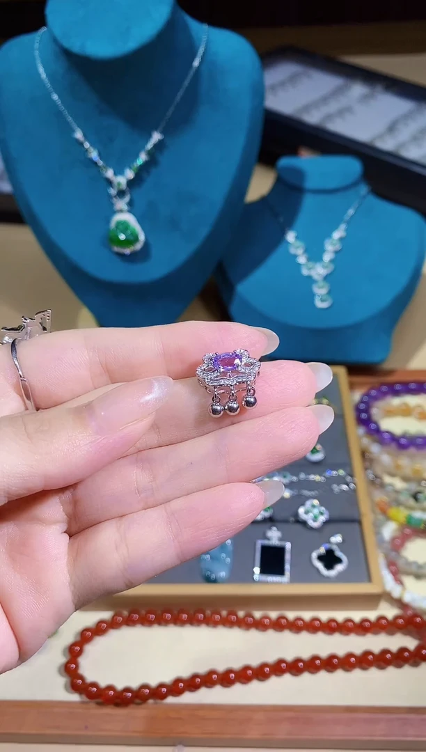 【闪购商品】水晶吊坠(不含链)合金多样性 发其一【4】