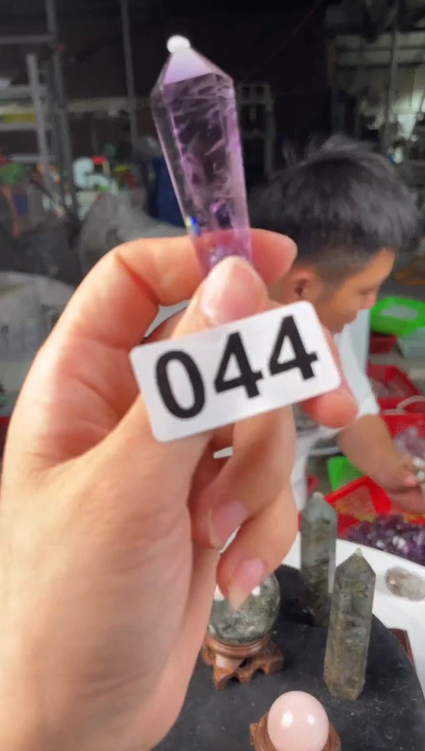 未镶嵌水晶大型摆件（非配饰）紫水晶权杖044