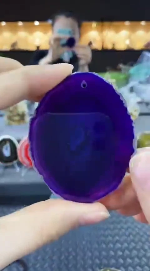 未镶嵌颈饰玛瑙/玉髓海**空玛瑙