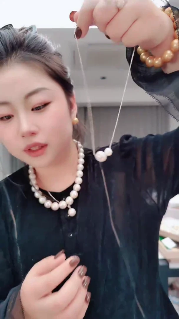 颈饰未镶嵌淡水珍珠2847双珠项链