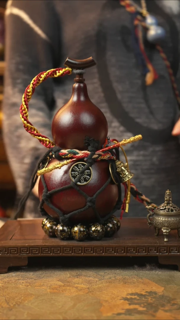 288大漆一物一拍记葫堂出品【不带手串】