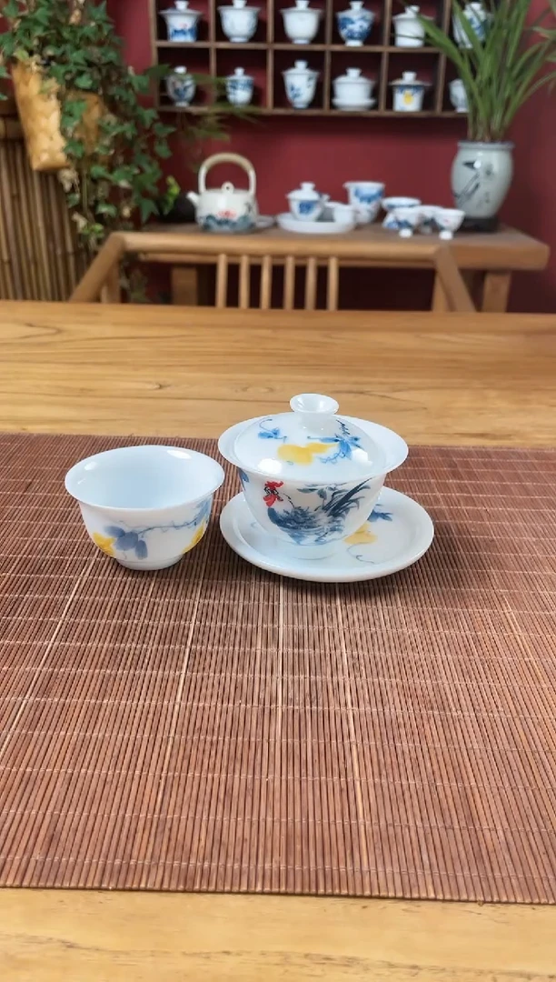 杯子盖碗/杯群芳斋闪购链接（以闪拍图片为准）