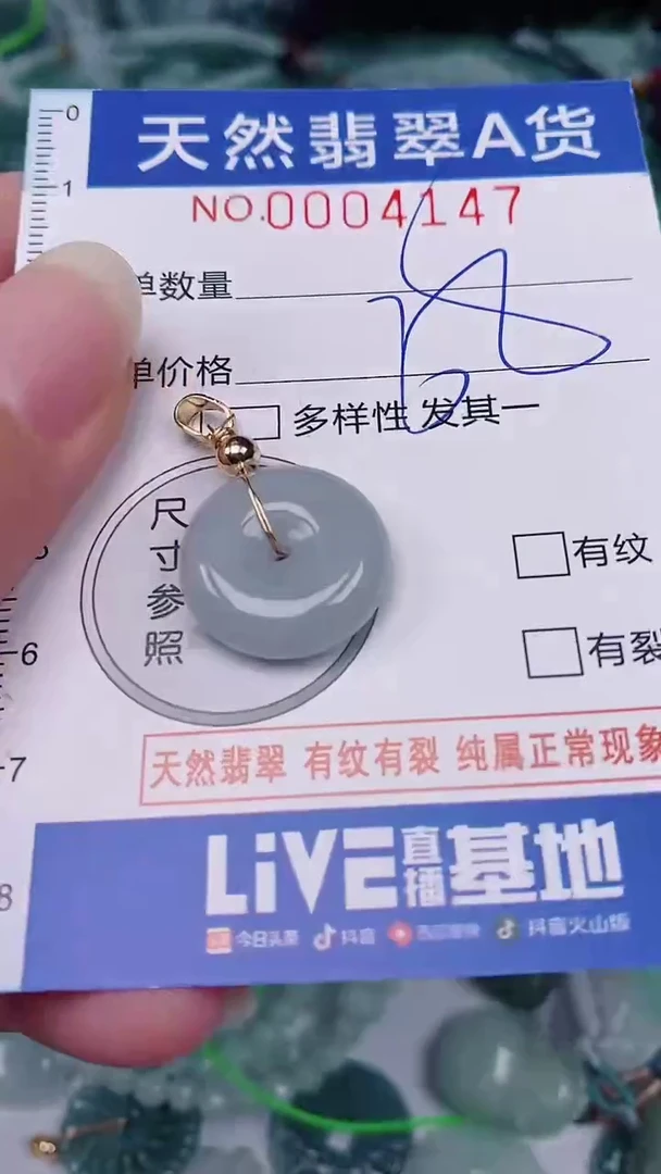 翡翠未镶嵌颈饰00004147