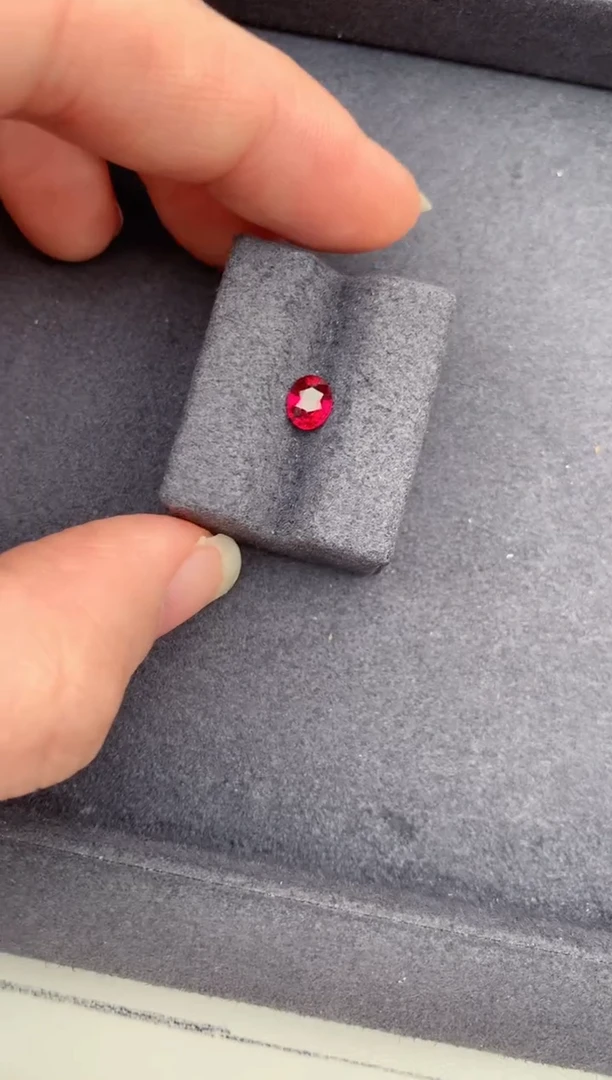 裸石红宝石70分红宝 DF 定制