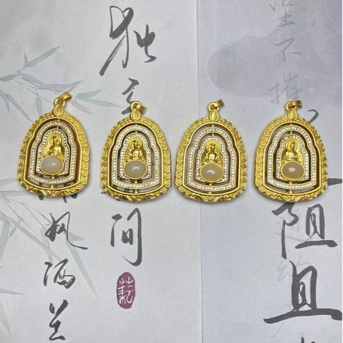 时尚悟道转转吊坠多样性发货拍一发一