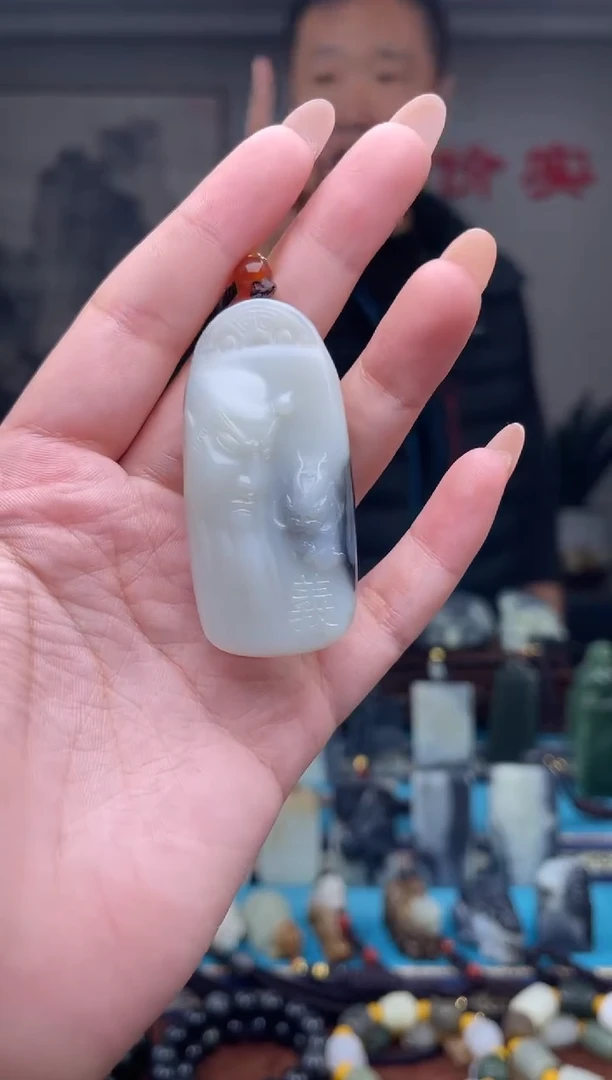 未镶嵌和田玉挂件1
