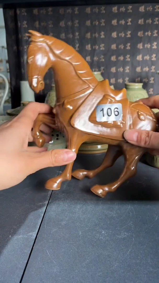 耀州窑仰山马106