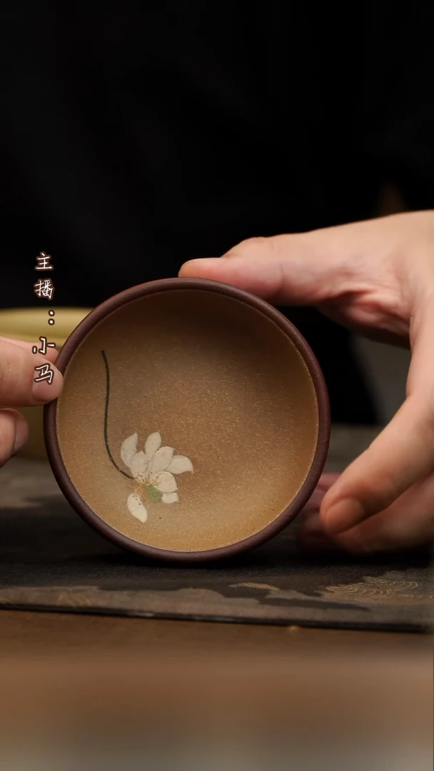 茶壶紫砂荷花普洱杯