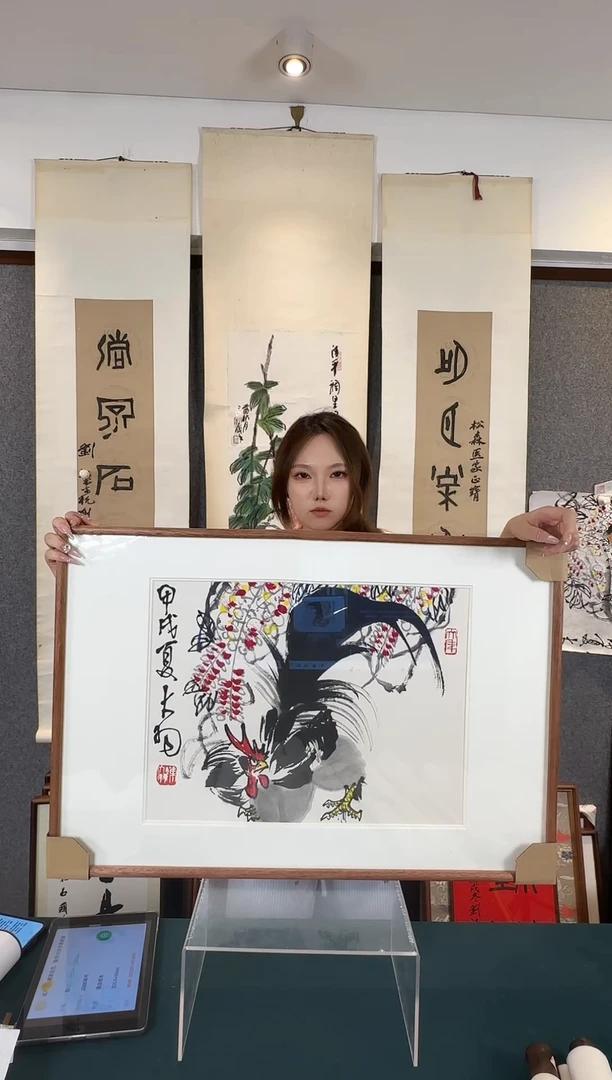国画老师手绘作品