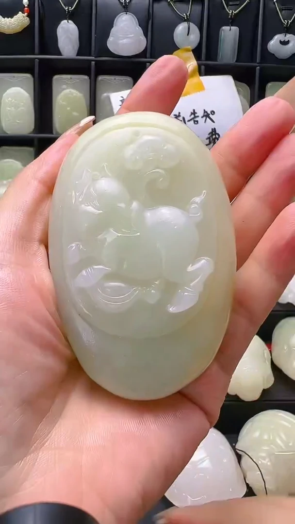 石材奇石，手把件