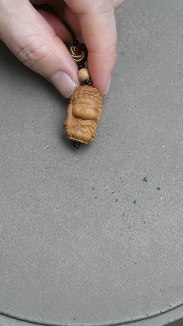 【闪购商品】檀香木印度老山檀老料檀香手机挂【宝宝佛不想
