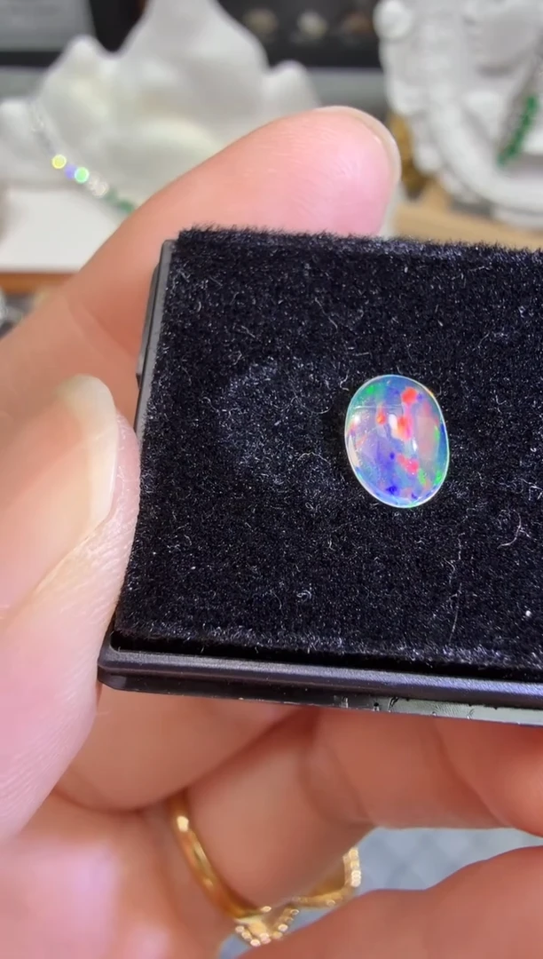 未镶嵌火欧泊裸石墨西哥0.7CT-A236-1P