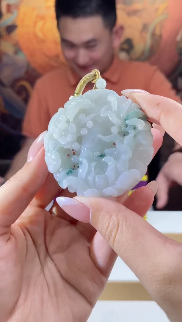 翡翠未镶嵌颈饰多样性发其一挂件2