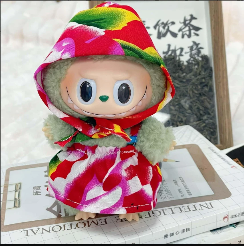 【天性抽象派】-高定女娃东北风情123代玩偶两件套布布娃衣