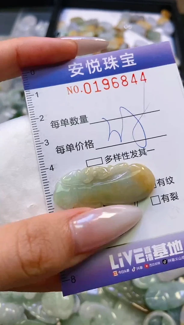 翡翠未镶嵌颈饰闪购0196843