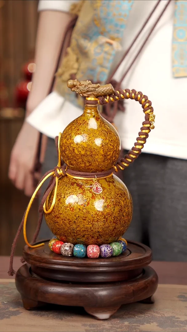 【闪购商品】63易林高端工艺大漆酒葫芦488