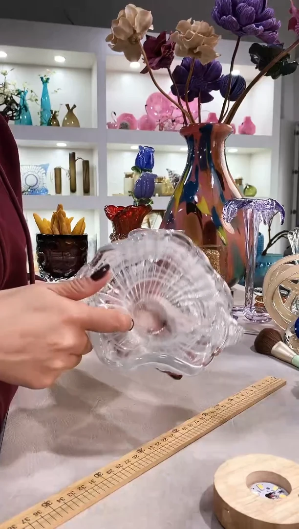慕忆家手作琉璃花瓶