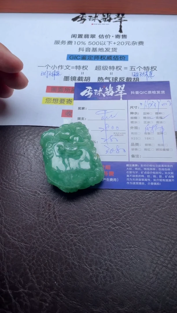 颈饰未镶嵌翡翠1476101296