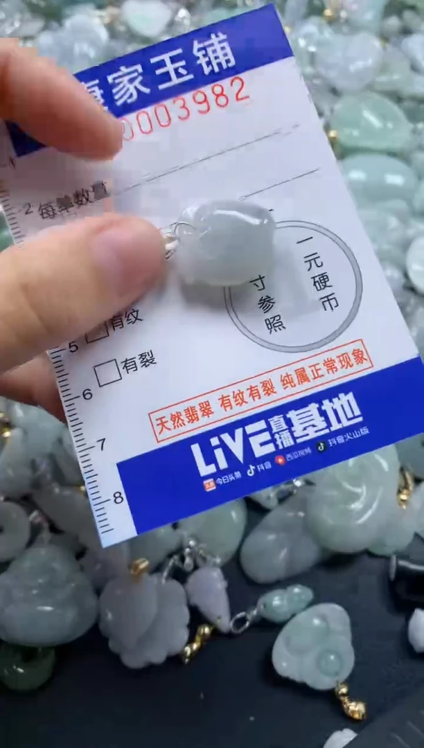 颈饰未镶嵌翡翠3982