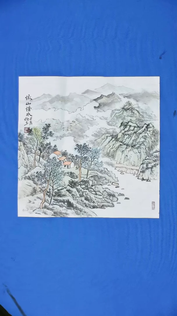 【闪购商品】国画杨立老师国画 50*50 斗方