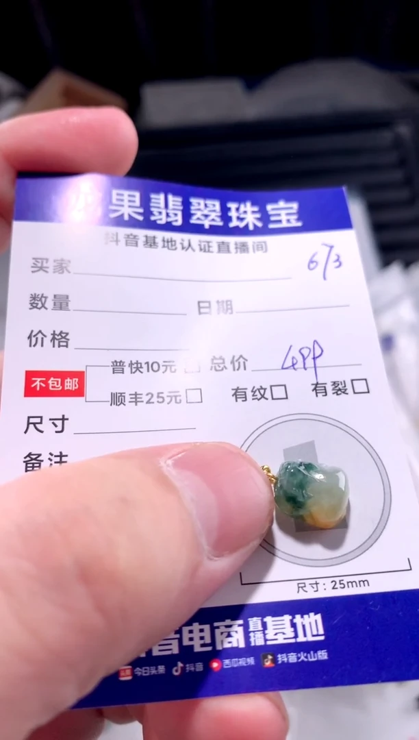 颈饰未镶嵌翡翠立****妃貔貅673